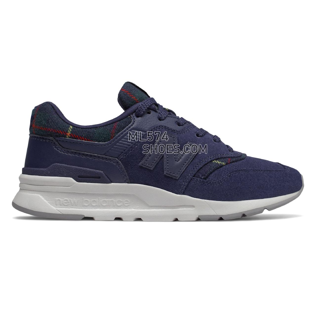 New Balance 997H - Women's Classic Sneakers - Pigment with Navy - CW997HXT