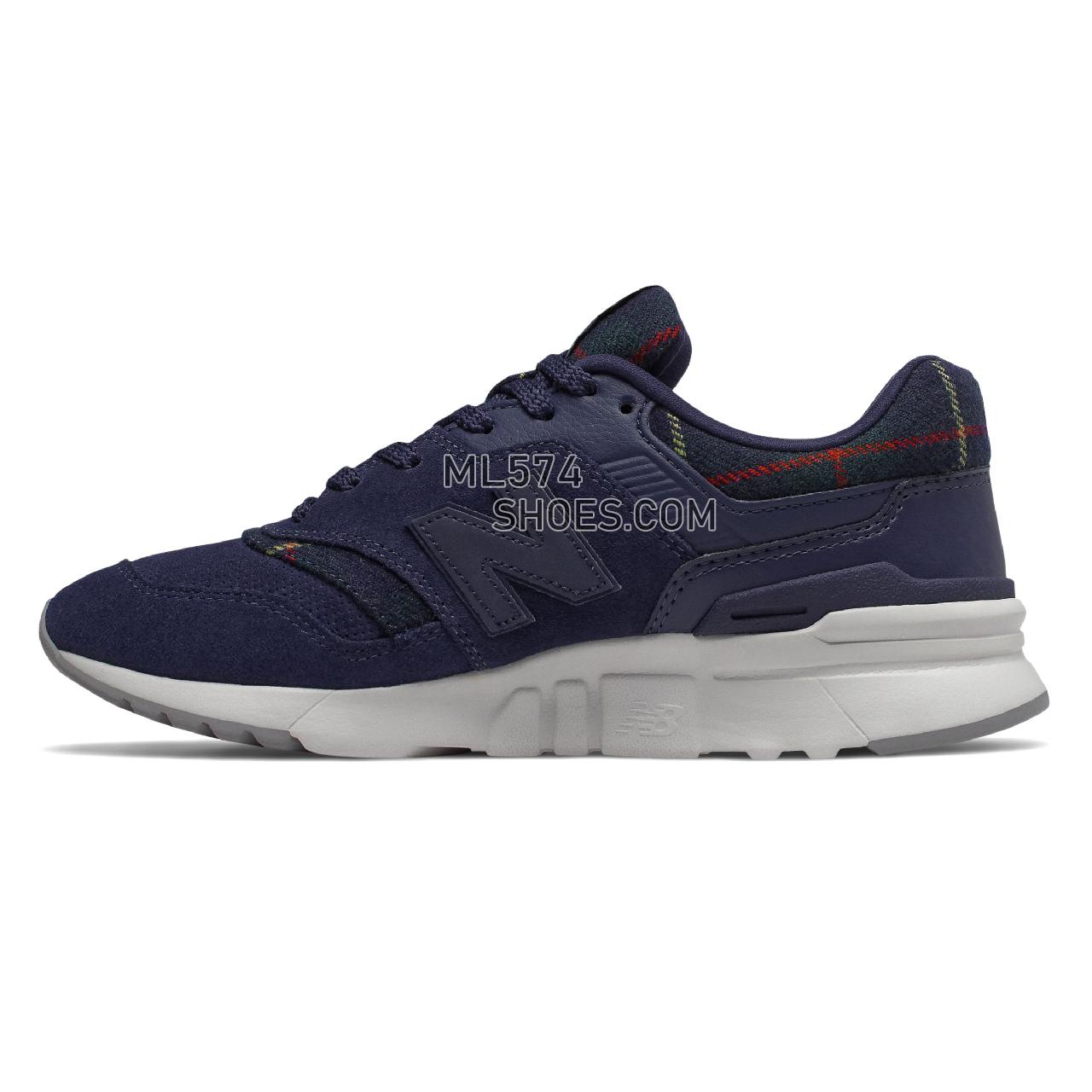 New Balance 997H - Women's Classic Sneakers - Pigment with Navy - CW997HXT