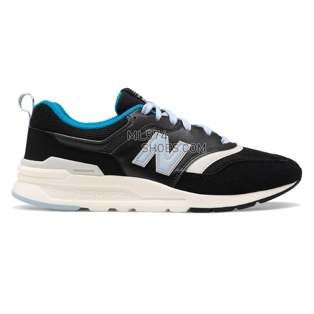 New Balance 997H - Women's Classic Sneakers - Black with Air - CW997HNB