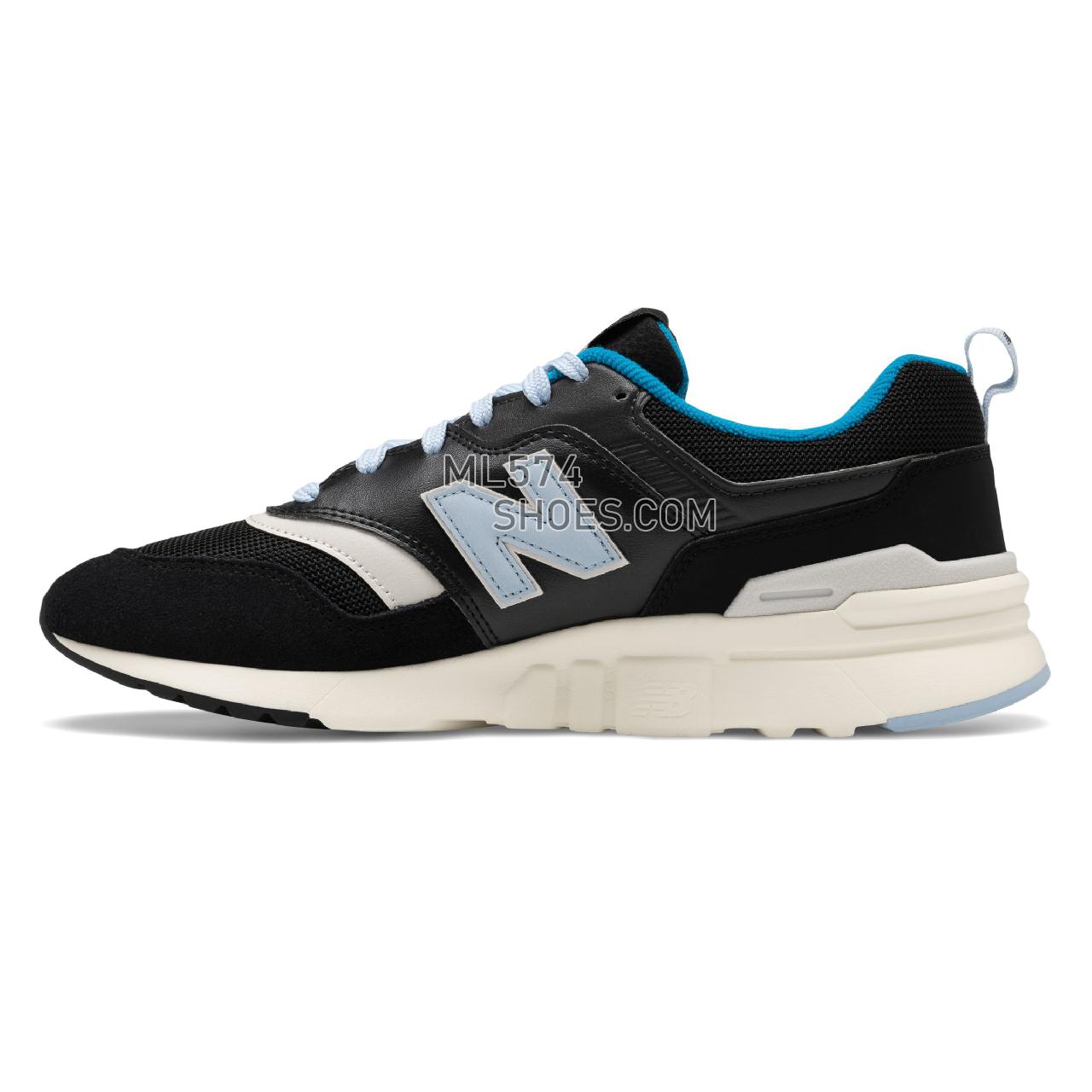New Balance 997H - Women's Classic Sneakers - Black with Air - CW997HNB