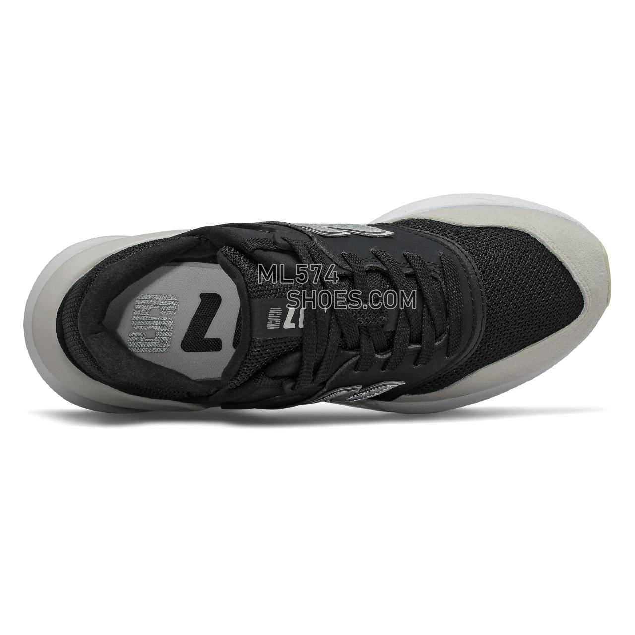 New Balance 997 Sport - Women's Sport Style Sneakers - Black with Moonbeam - WS997GFG