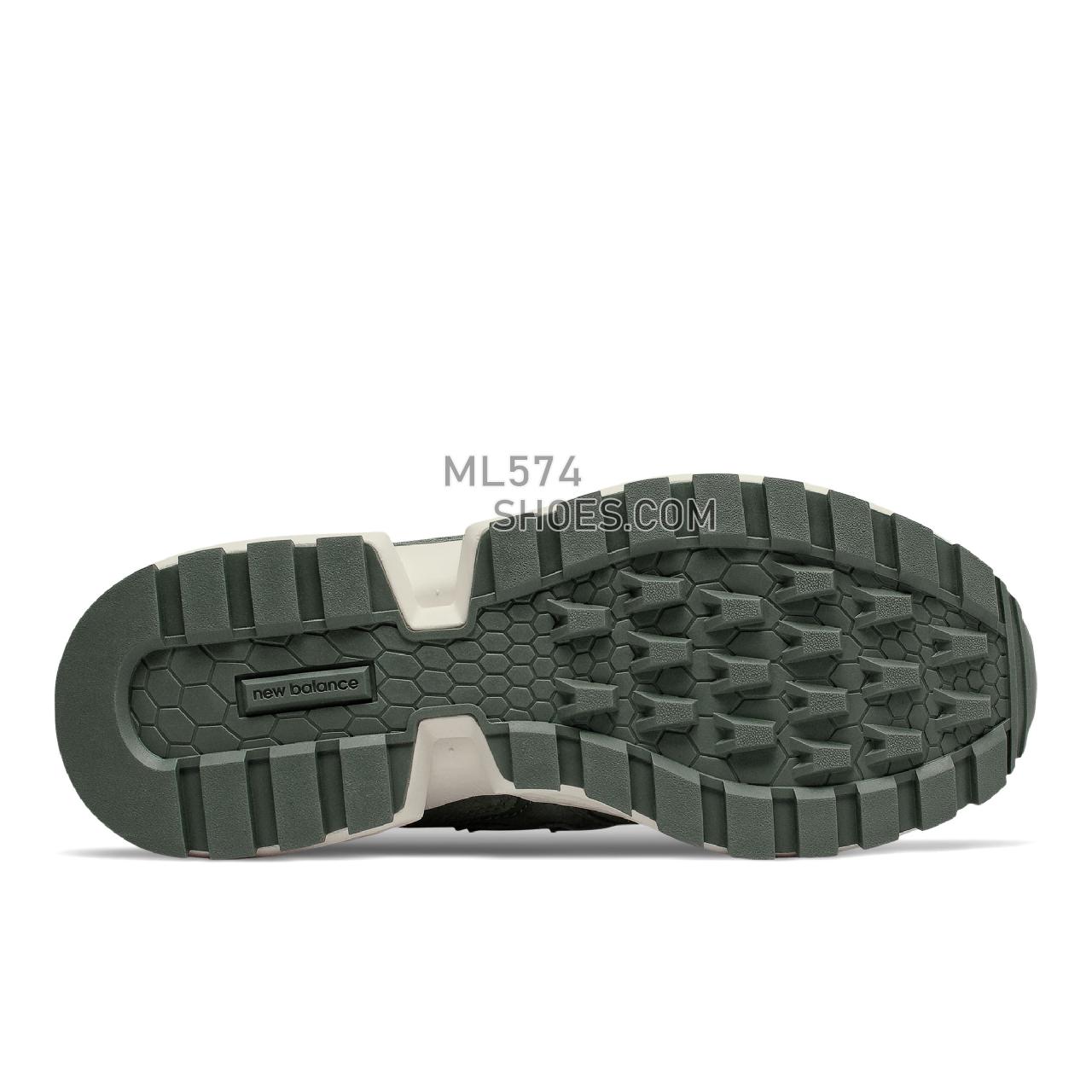 New Balance Fresh Foam 574 Sport - Women's Sport Style Sneakers - Slate Green with Sea Salt - WS574ATF