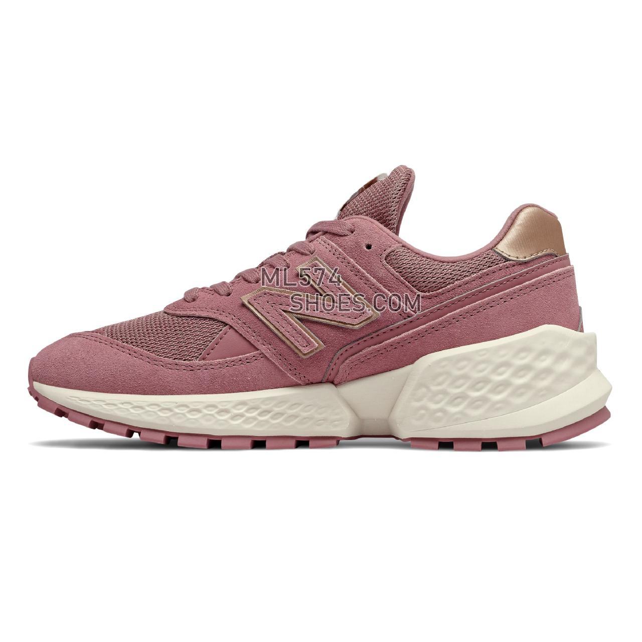 New Balance Fresh Foam 574 Sport - Women's Sport Style Sneakers - Twilight Rose with Sea Salt - WS574ATG