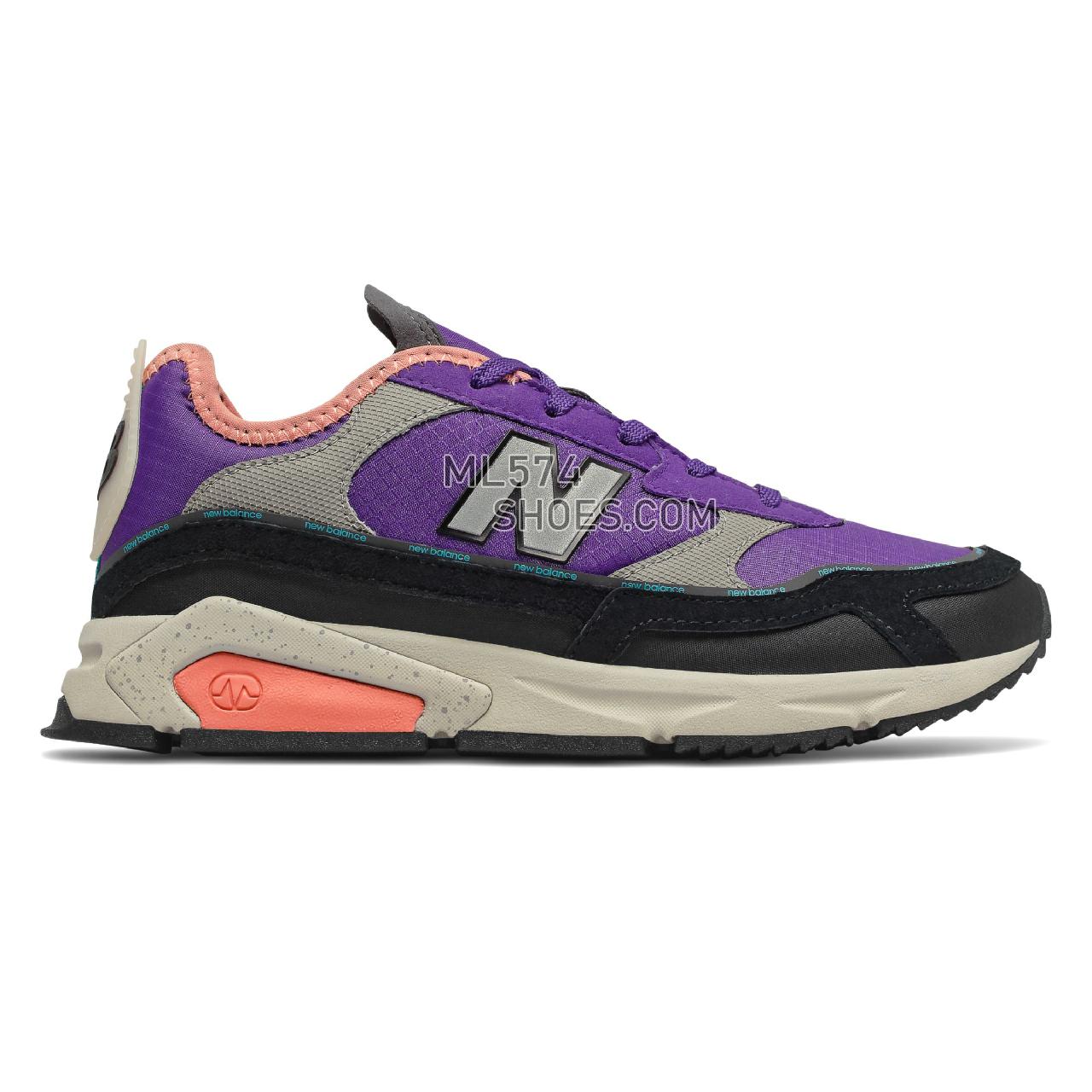 New Balance X-Racer - Women's Sport Style Sneakers - Prism Purple with Natural Peach - WSXRCRQ