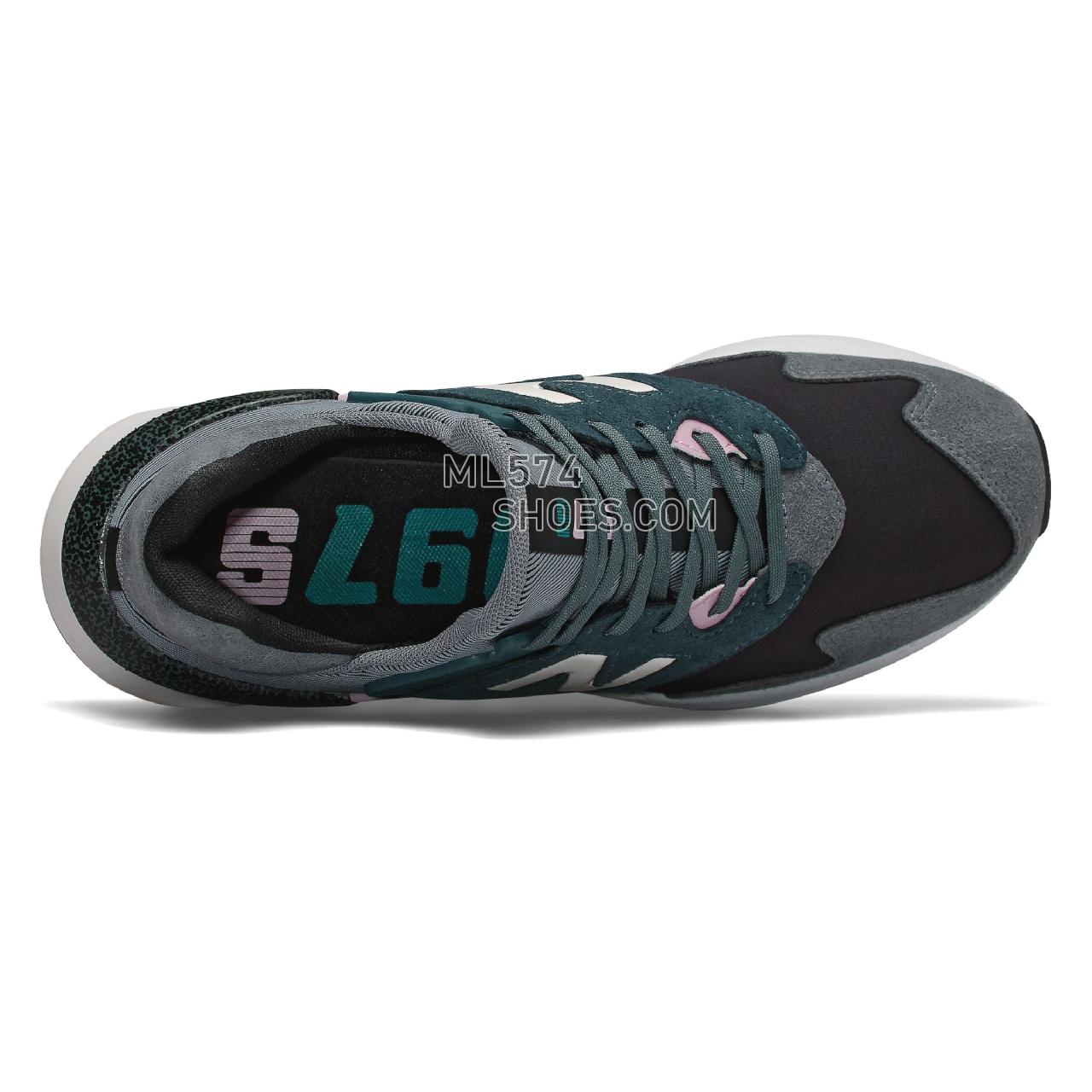 New Balance 997 Sport - Women's Sport Style Sneakers - Black with Gunmetal - WS997JND