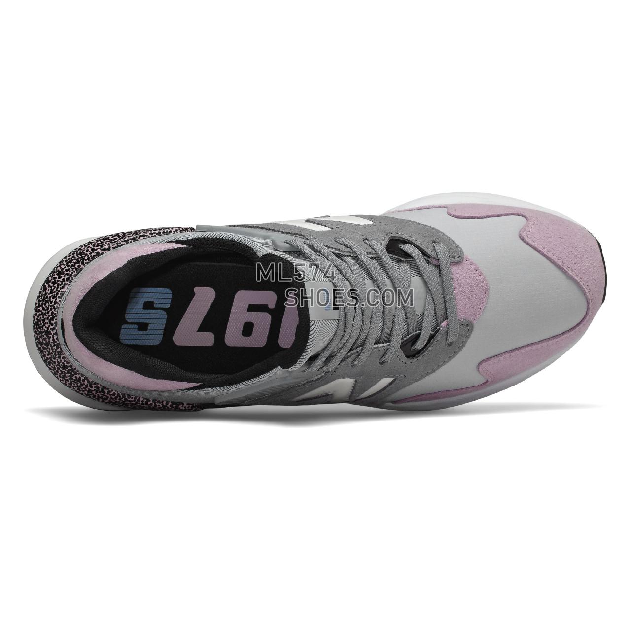 New Balance 997 Sport - Women's Sport Style Sneakers - Steel with Pink - WS997JNC