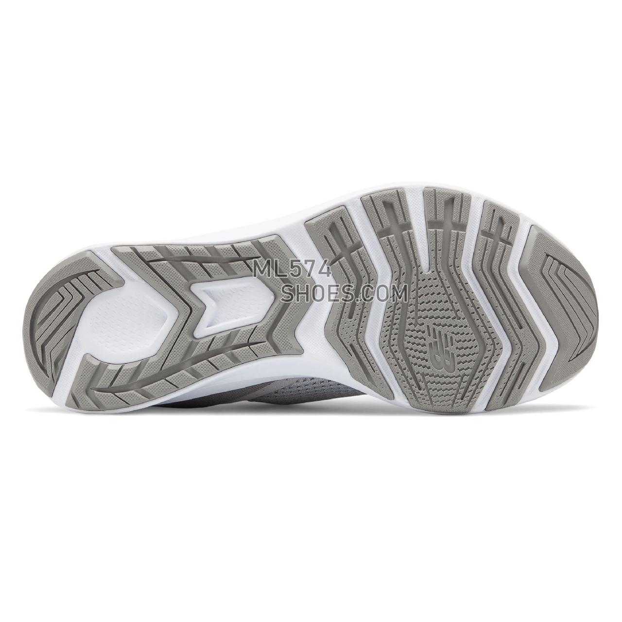 New Balance FuelCore Nergize Easy Slip-On - Women's Sport Style Sneakers - Summer Fog with Rain Cloud and Team Away Grey - WLNRSLG1