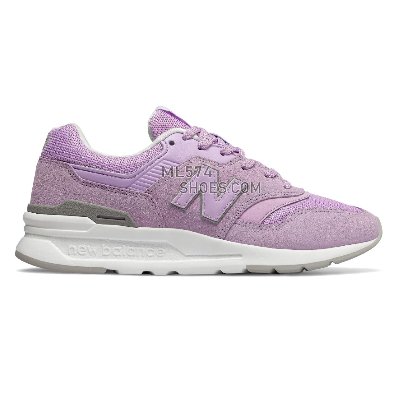 New Balance 997H Classic Essential - Women's Sport Style Sneakers - Light Cyclone with White - CW997HCC