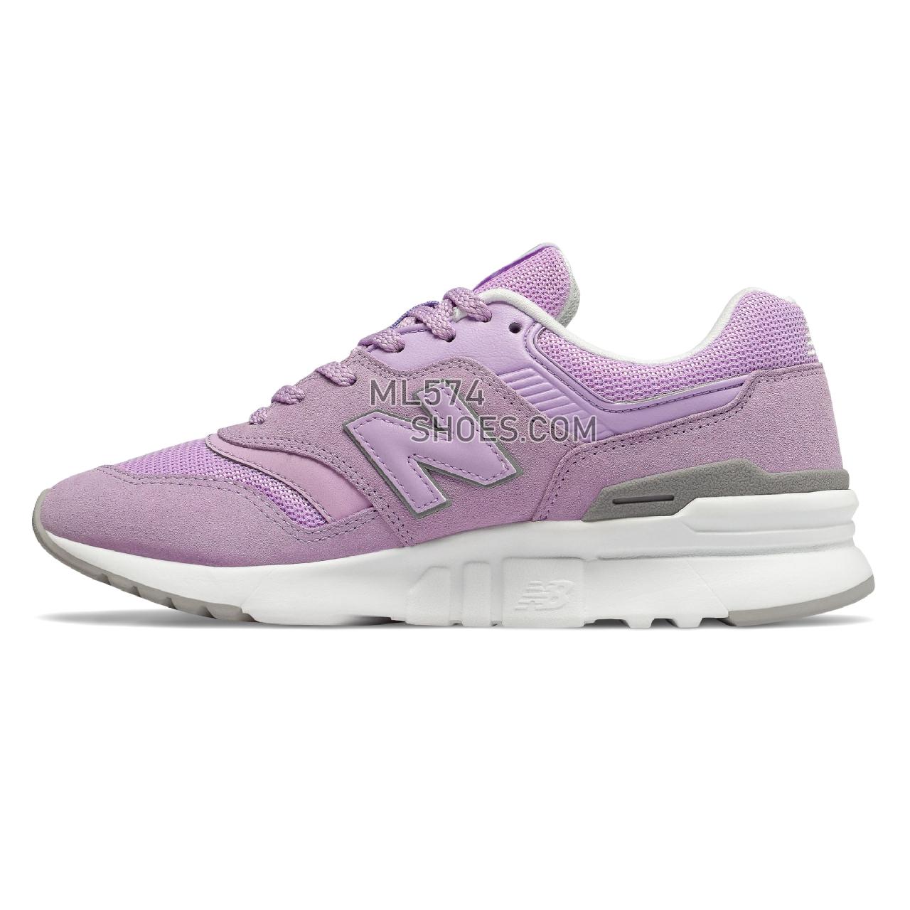 New Balance 997H Classic Essential - Women's Sport Style Sneakers - Light Cyclone with White - CW997HCC