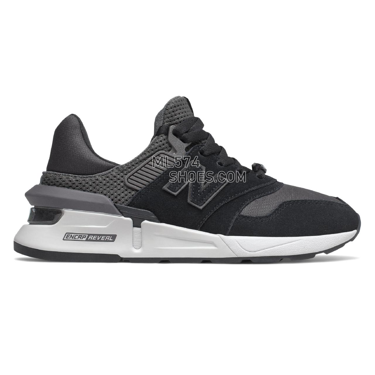 New Balance 997 Sport - Women's Sport Style Sneakers - Black with Magnet - WS997RB
