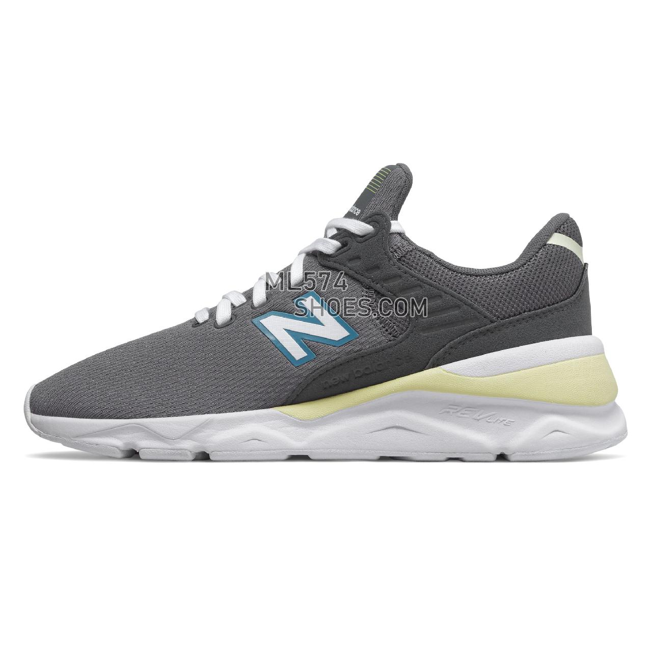 New Balance X-90 - Women's Sport Style Sneakers - Castlerock with Sun Glow - WSX90CYB