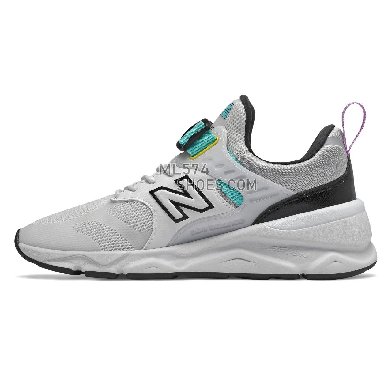 New Balance X-90 - Women's Sport Style Sneakers - White with Light Tidepool - WSX90BGY