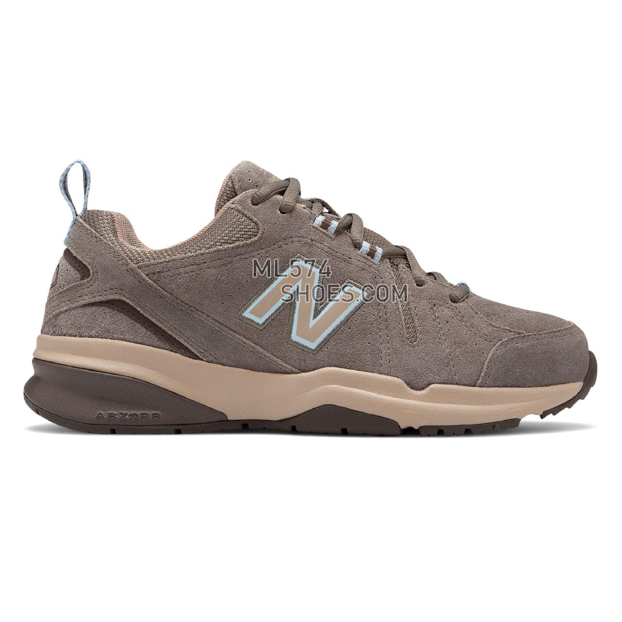 New Balance 608v5 - Women's Everyday Trainers - Bungee Chocolate with Brick and Wren - WX608UB5