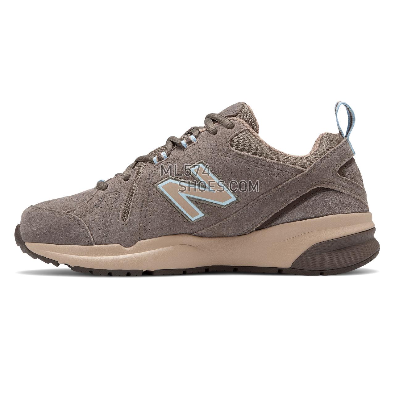 New Balance 608v5 - Women's Everyday Trainers - Bungee Chocolate with Brick and Wren - WX608UB5