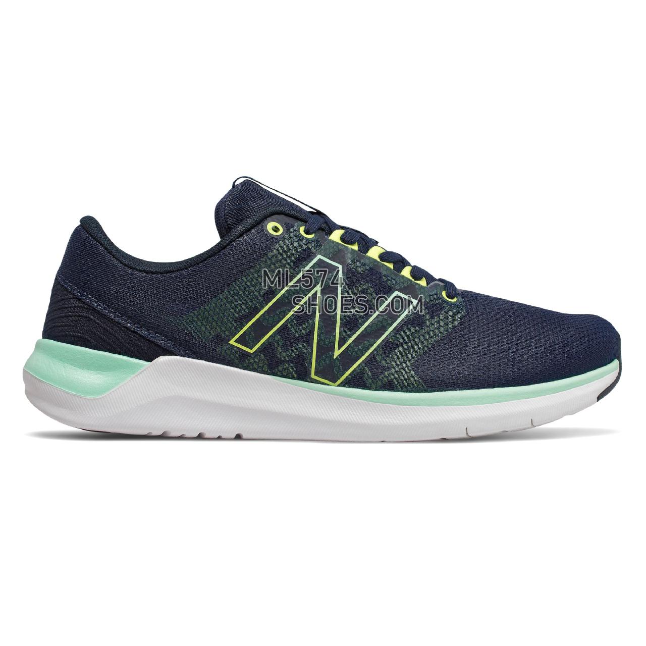 New Balance CUSH+ 715v4 - Women's Workout - Natural Indigo with Neo Mint and White - WX715LN4