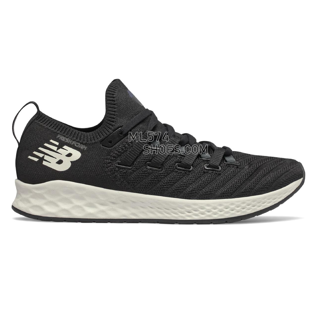 New Balance Fresh Foam Zante Trainer - Women's Workout - Black with Orca and Sea Salt - WXZNTLB