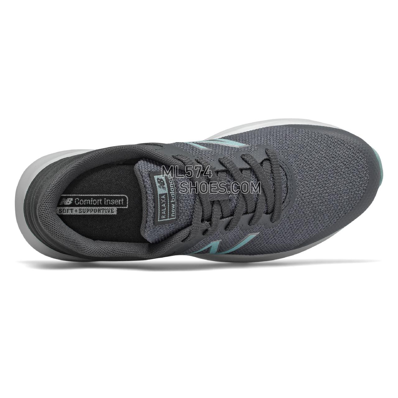 New Balance RALAXA - Women's Walking - Orca with Bali Blue and Silver Metallic - WARLXCO1