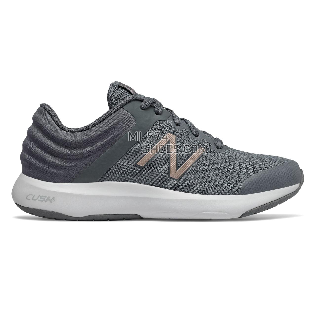 New Balance RALAXA - Women's Walking - Lead with Champagne Metallic and Gunmetal - WARLXLC1