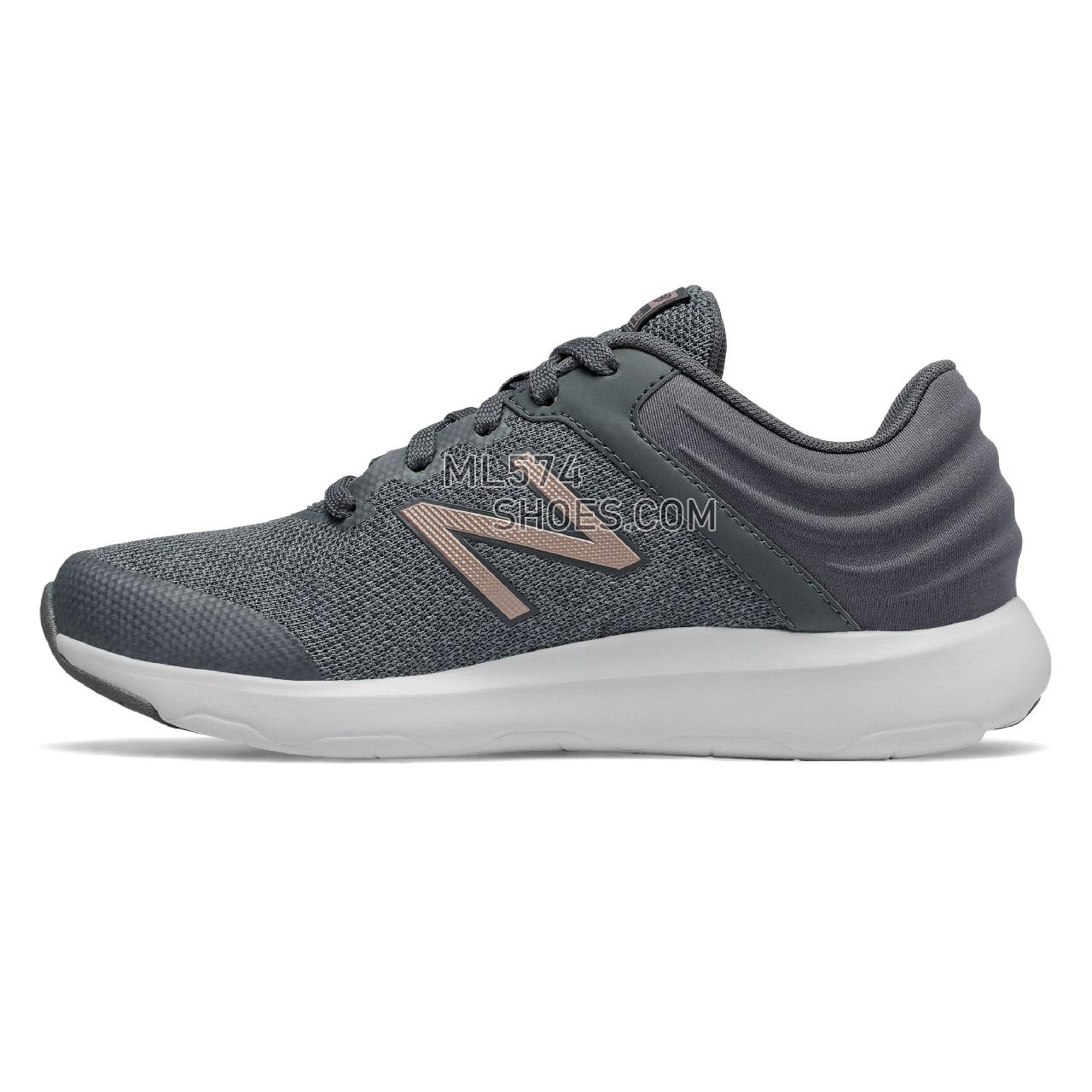 New Balance RALAXA - Women's Walking - Lead with Champagne Metallic and Gunmetal - WARLXLC1