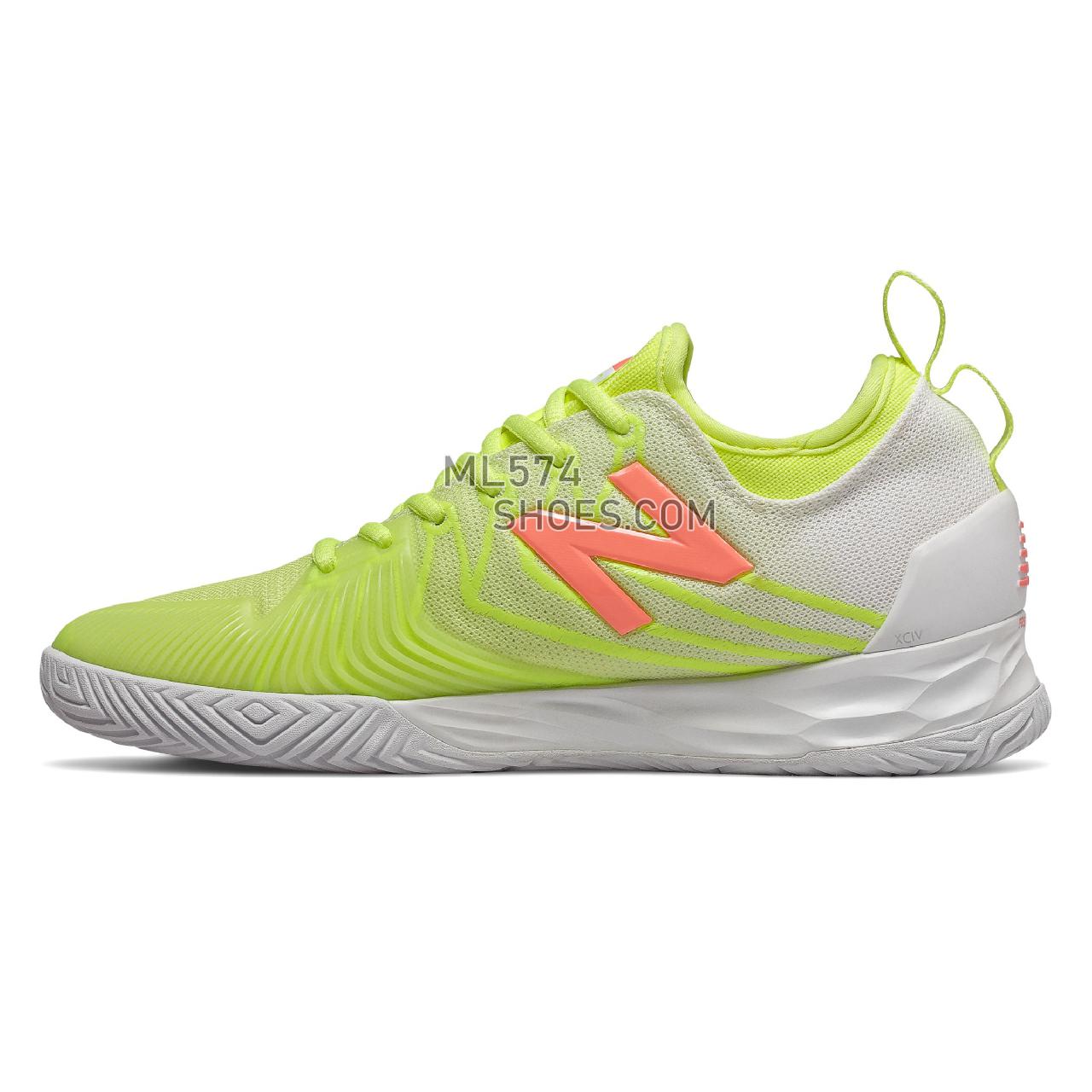 New Balance Fresh Foam Lav - Women's Tennis - Lemon Slush with White - WCHLAVML