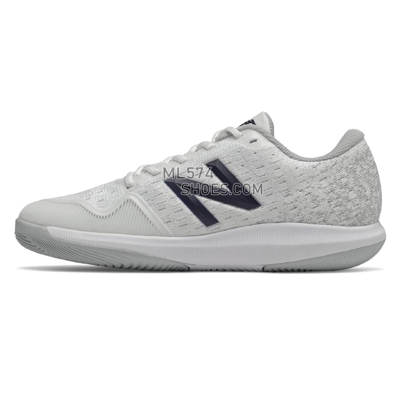 New Balance FuelCell 996v4 - Women's Tennis - White with Grey - WCH996W4