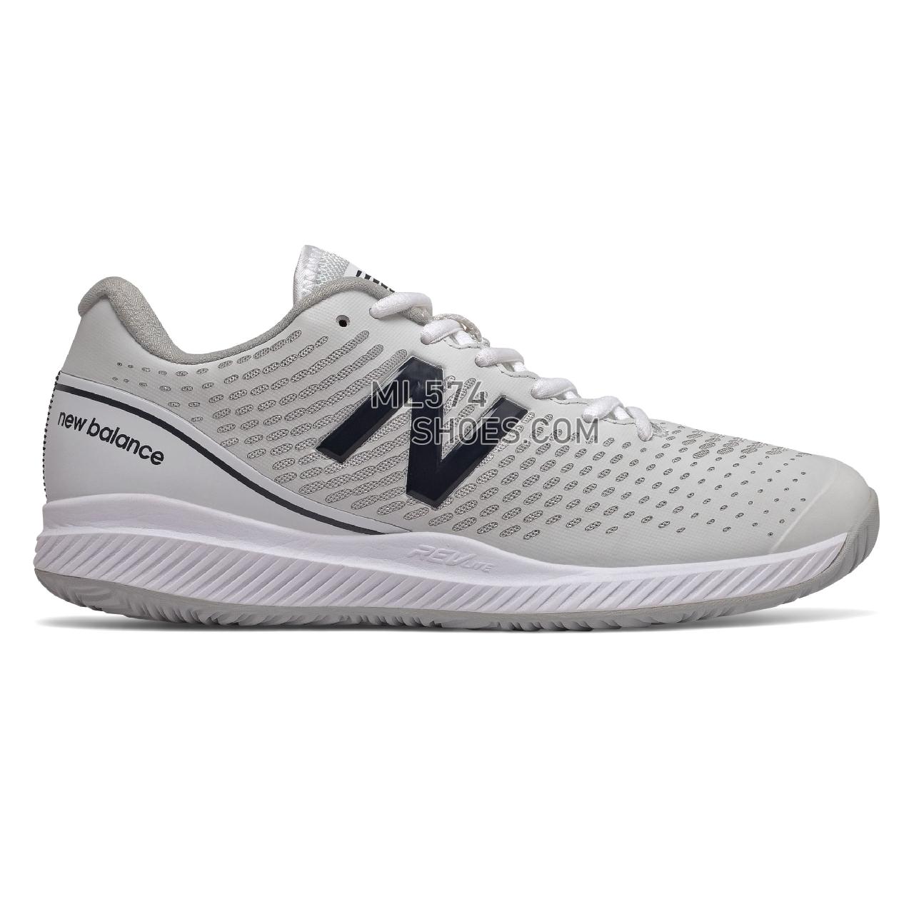 New Balance 796v2 - Women's Tennis - White with Navy - WCH796N2