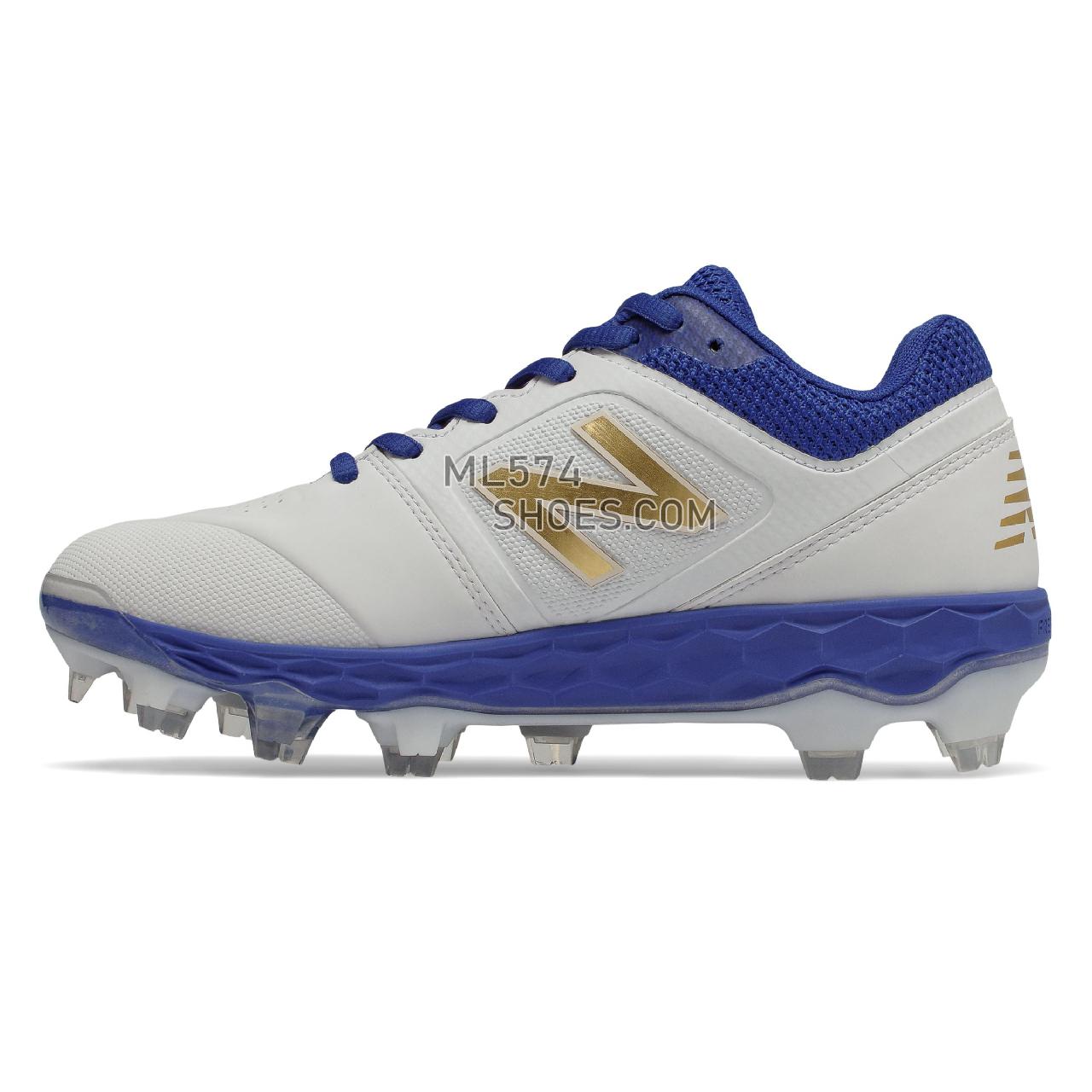 New Balance Fresh Foam SPVELO - Women's Softball - Royal Blue with White - SPVELOB1