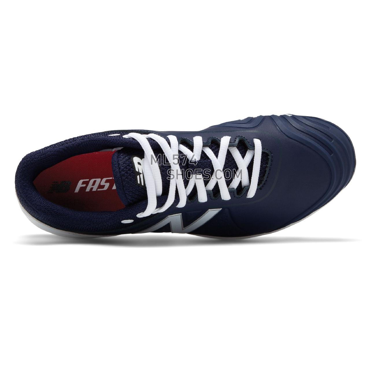 New Balance Fuse v2 Low Cut Metal - Women's Softball - Navy with White - SMFUSEN2