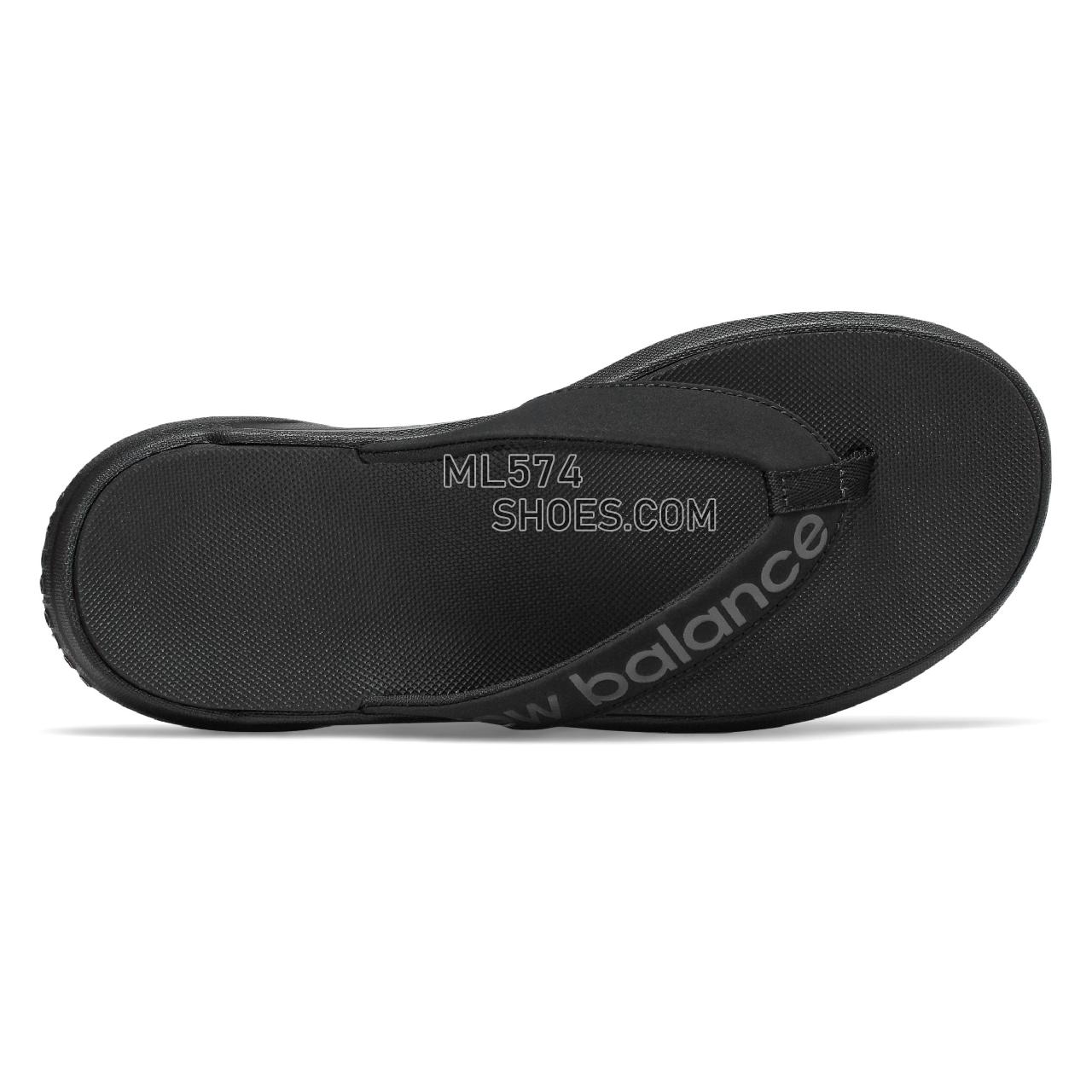 New Balance 340 - Women's Flip Flops - Black with Magnet - SWT340K1