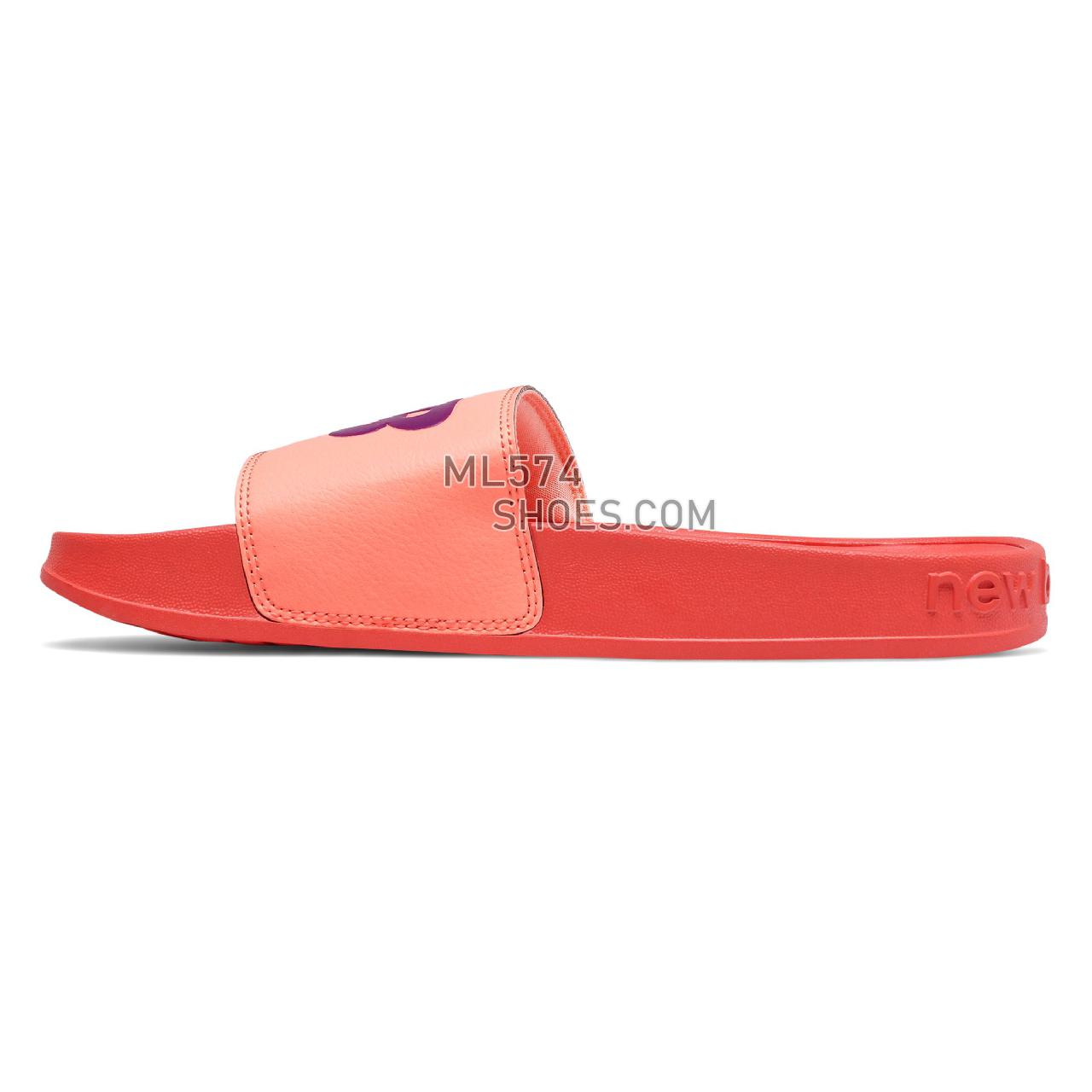 New Balance 200 - Women's Flip Flops - Toro Red with Plum - SWF200RP