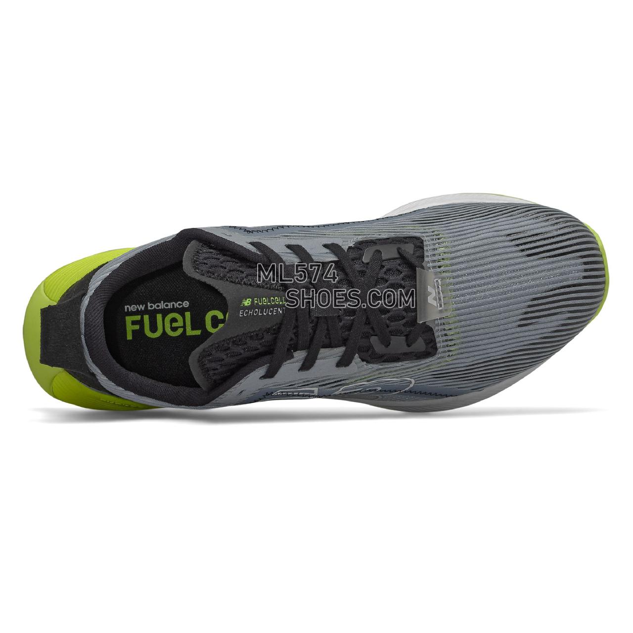New Balance FuelCell Echolucent - Men's FuelCell Echolucent Tennis - Light Slate with Lemon Slush - MFCELLG