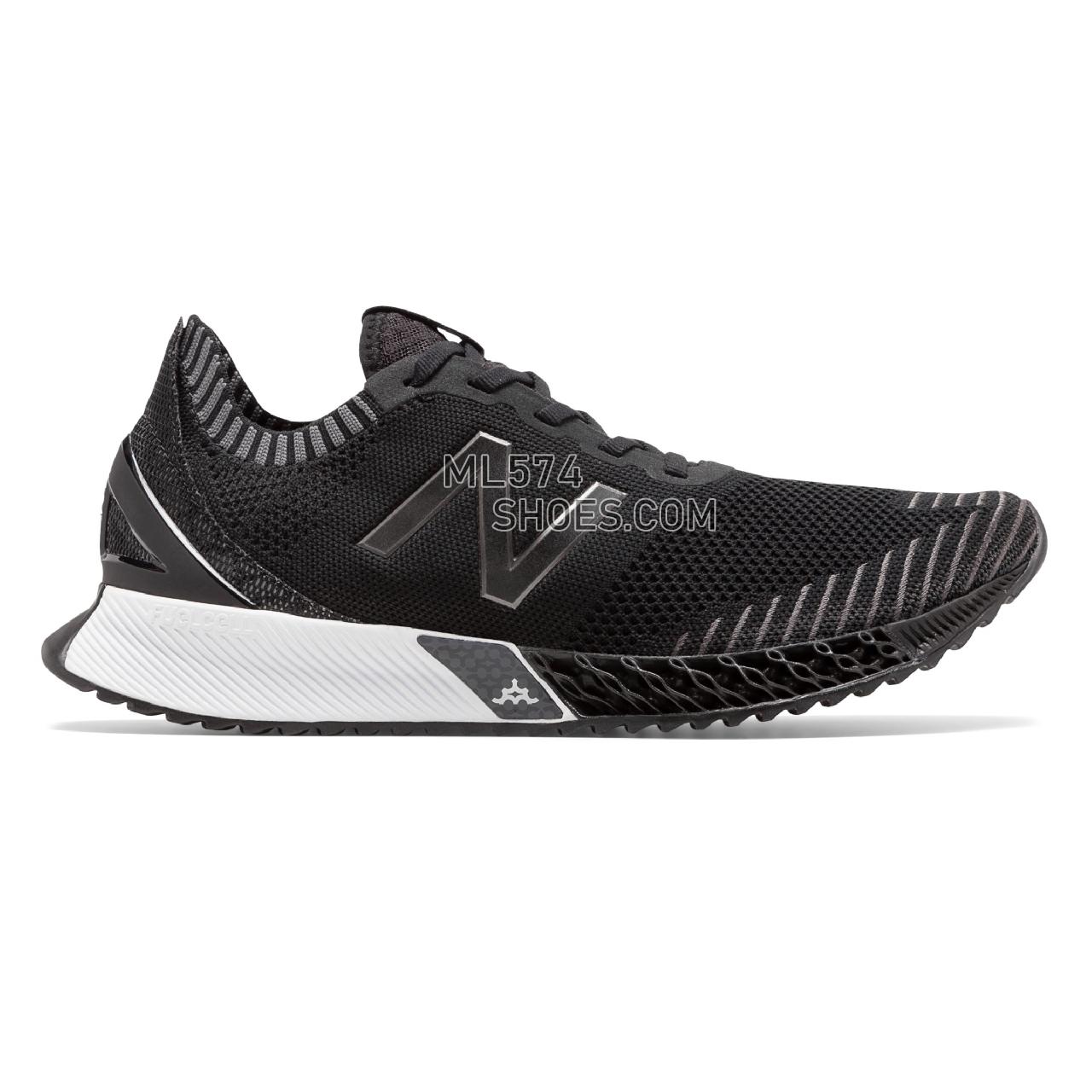 New Balance FuelCell Echo Triple - Men's Fuelcell TripleCell Echo MTRPBV1-26124-M - Black with Magnet and Gunmetal - MTRPBBR
