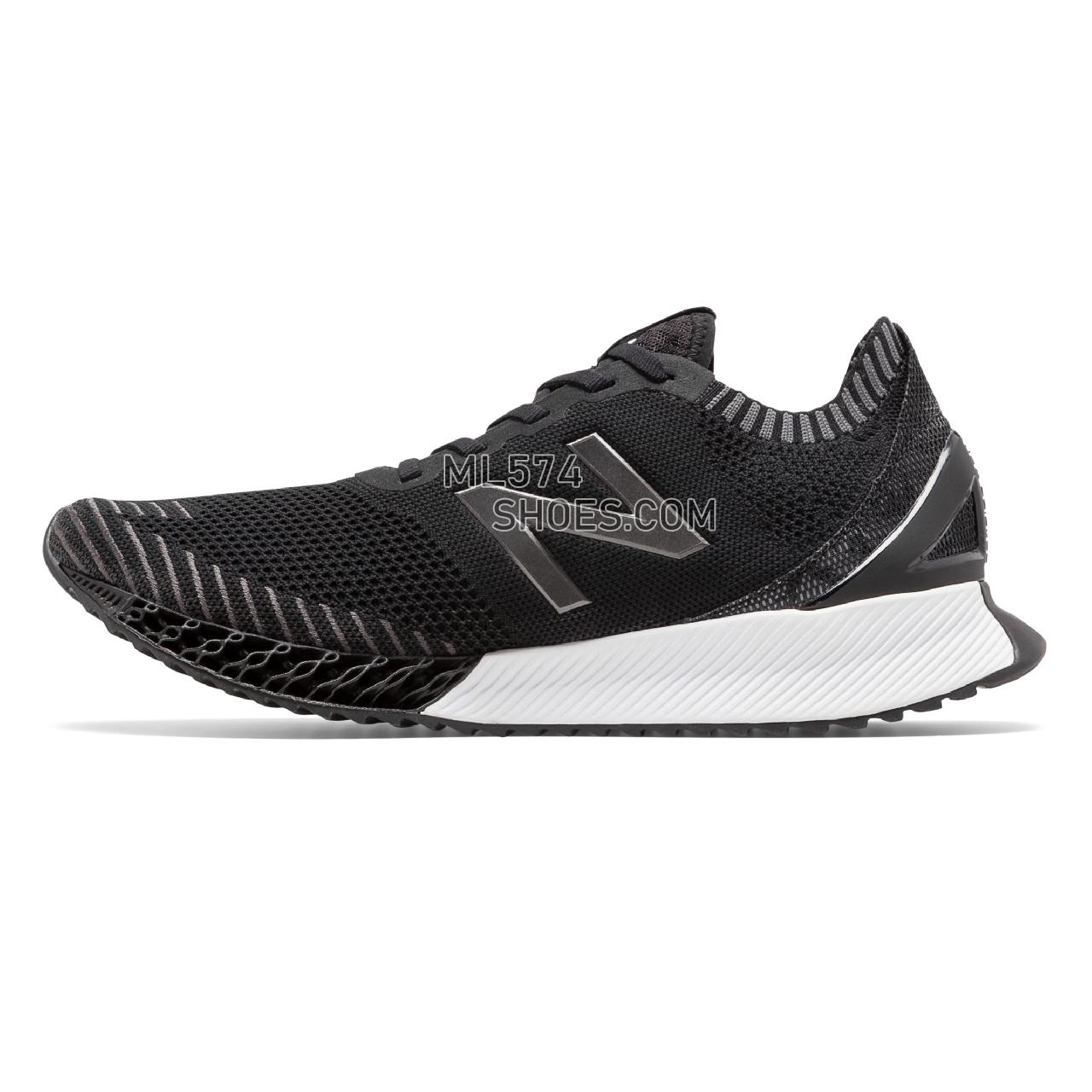 New Balance FuelCell Echo Triple - Men's Fuelcell TripleCell Echo MTRPBV1-26124-M - Black with Magnet and Gunmetal - MTRPBBR