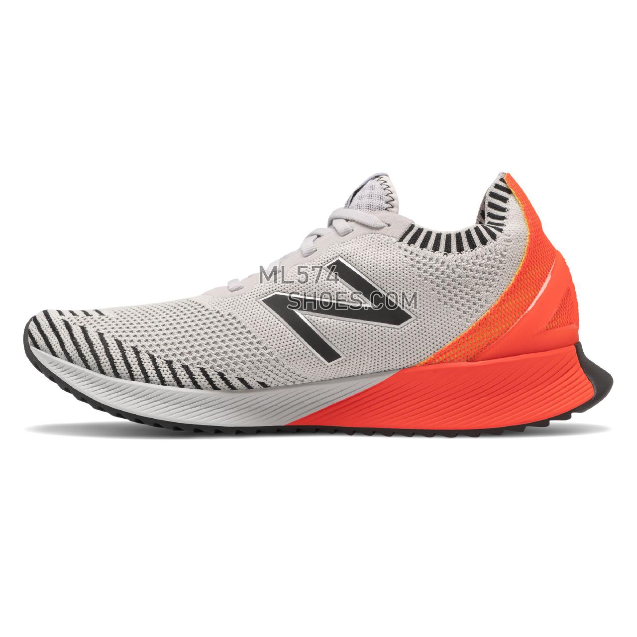 New Balance FuelCell Echo - Men's FuelCell Echo Running - Light Aluminum with Neo Flame - MFCECCG