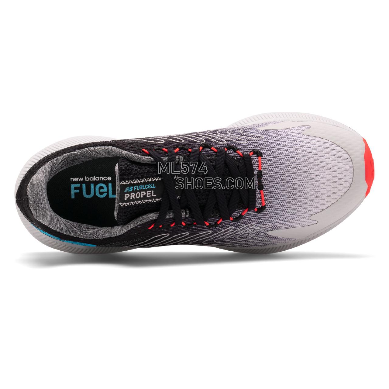 New Balance FuelCell Propel - Men's FuelCell Propel Running - Summer Fog with Black and Bayside - MFCPRLF1