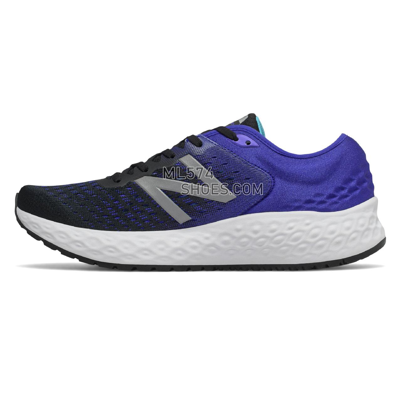 New Balance Fresh Foam 1080v9 - Men's Fresh Foam 1080v9 - UV Blue with Black and Bayside - M1080UV9