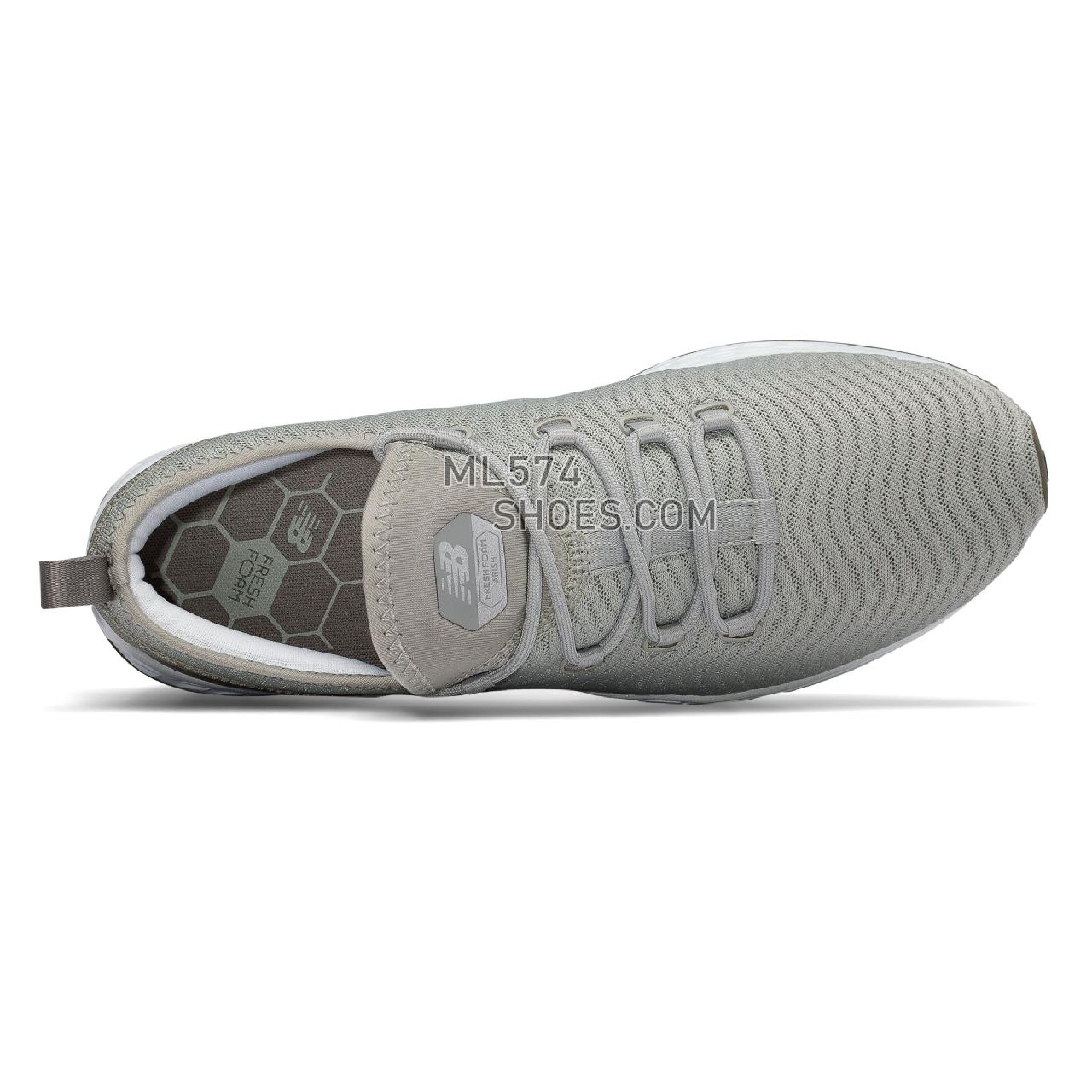 New Balance Fresh Foam Arishi Sport - Men's Fresh Foam Arishi Sport Running - Military Urban Grey with White - MARIAST1