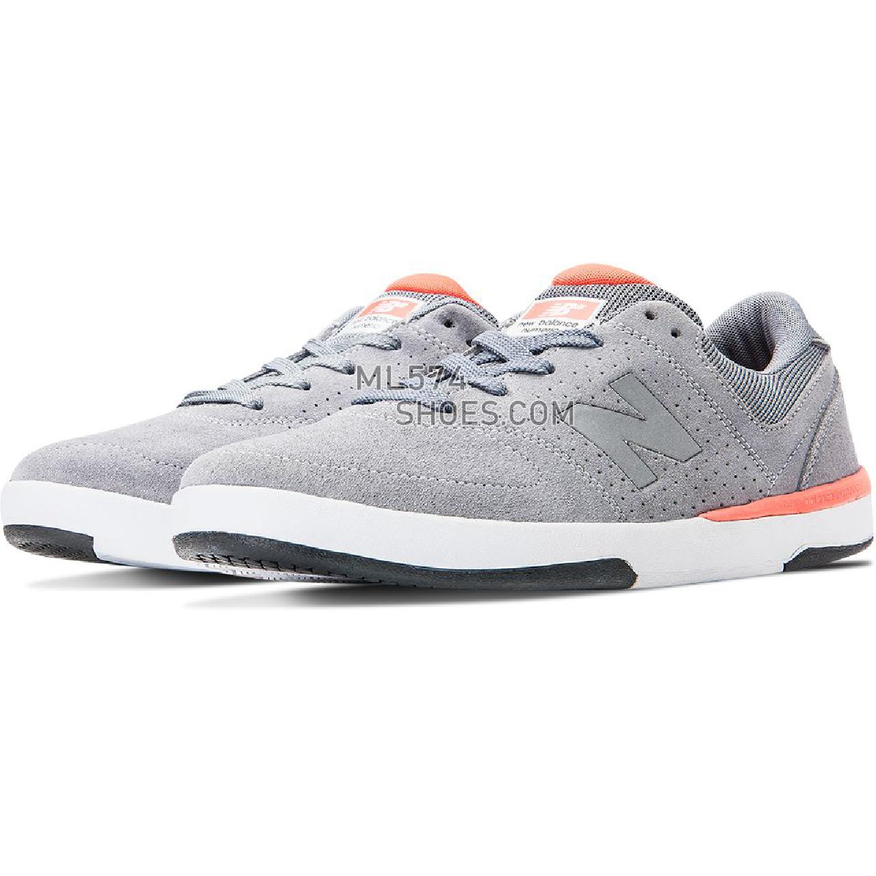 New Balance PJ Stratford 533 - Men's Pj Stratford 533 - Classic - Grey with Fire - NM533STO