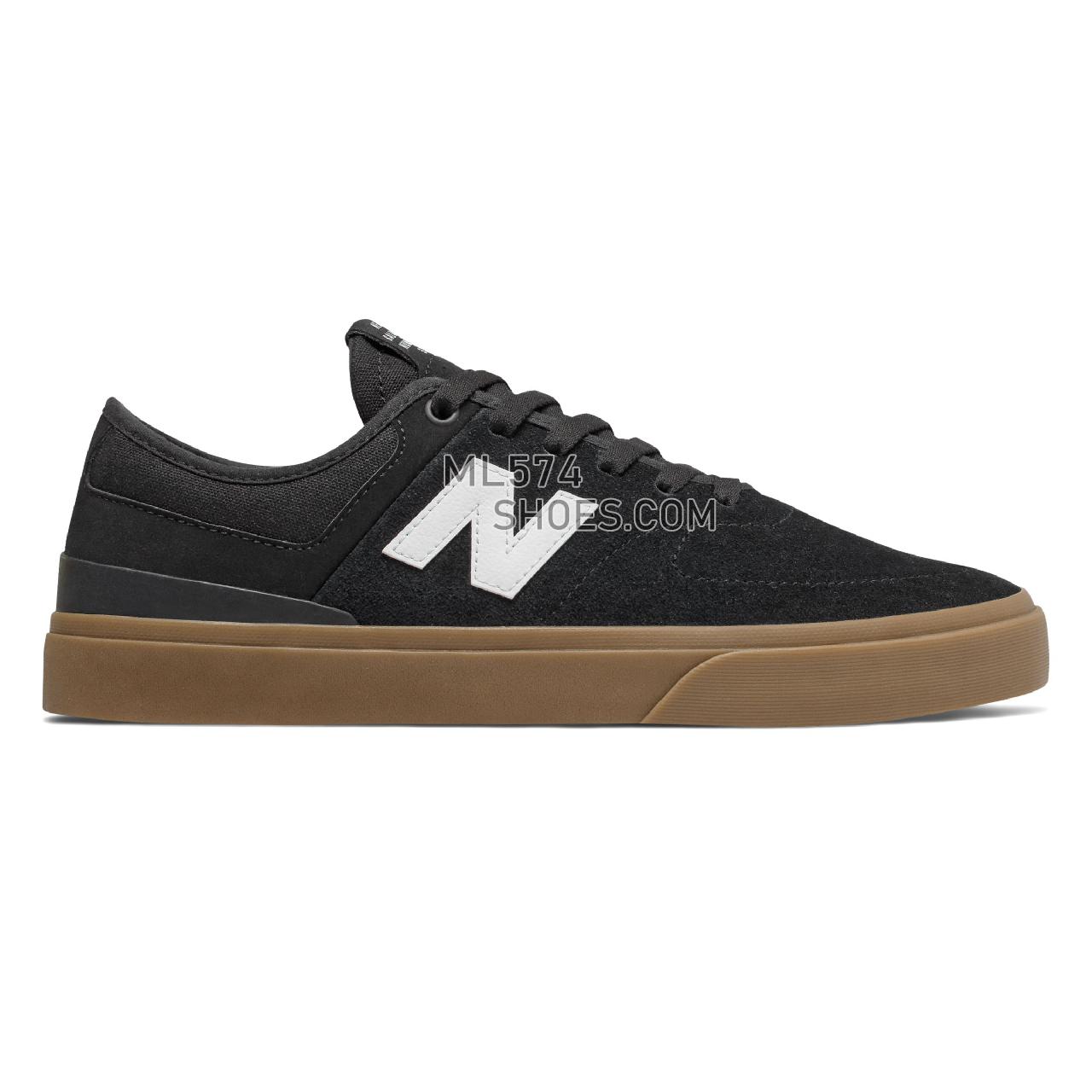 New Balance Numeric 379 - Men's Numeric 379 - Black with Gum - NM379BKG