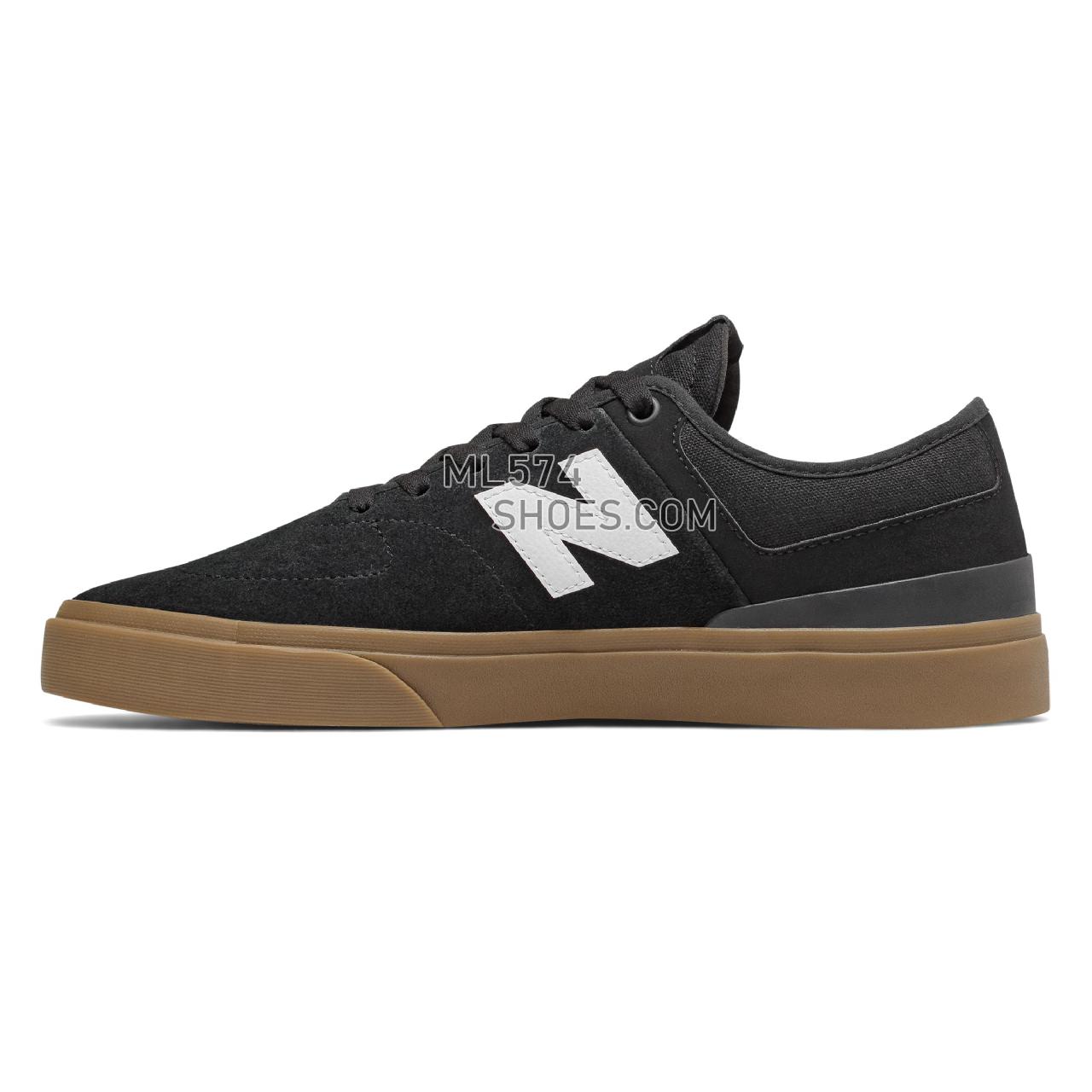 New Balance Numeric 379 - Men's Numeric 379 - Black with Gum - NM379BKG