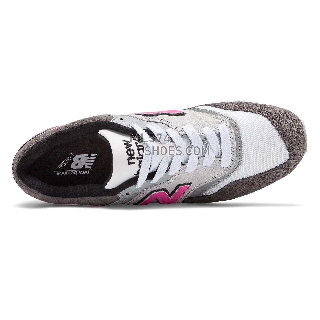 New Balance Made in US 997 - Men's Made in US 997 - Grey with Pink - M997LBK
