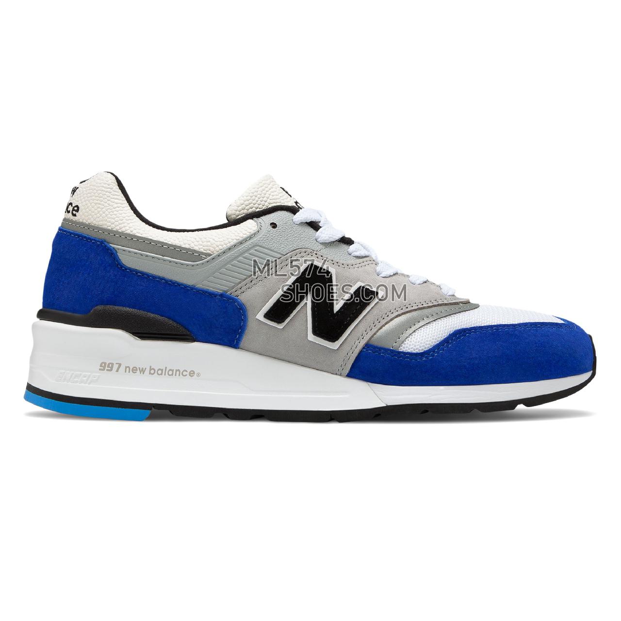 New Balance Made in US 997 - Men's Made in US 997 - Blue with Grey - M997OGA