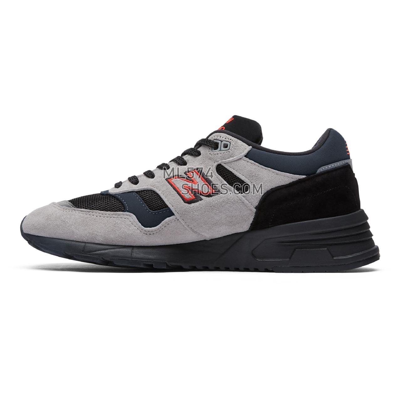 New Balance Made in UK 1530 - Men's Made in UK 1530 - Grey with Black and Red - M1530VA