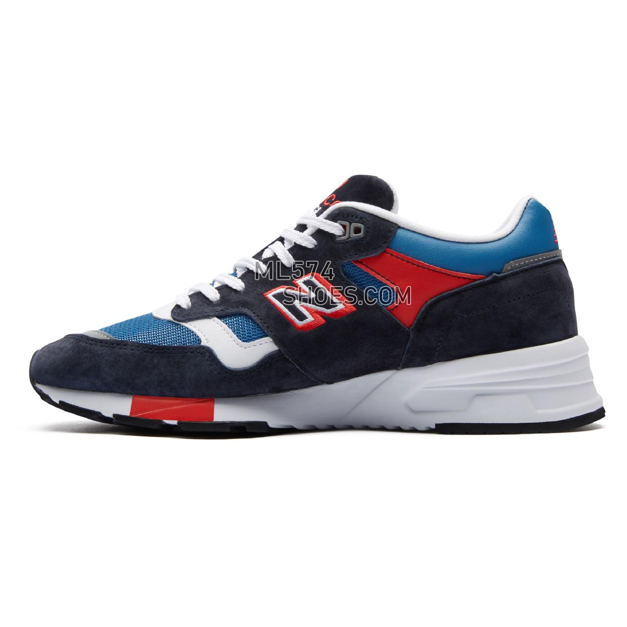 New Balance Made in UK 1530 - Men's Made in UK 1530 ML1530V1-23753-M - Navy with Blue and Red - M1530NBR