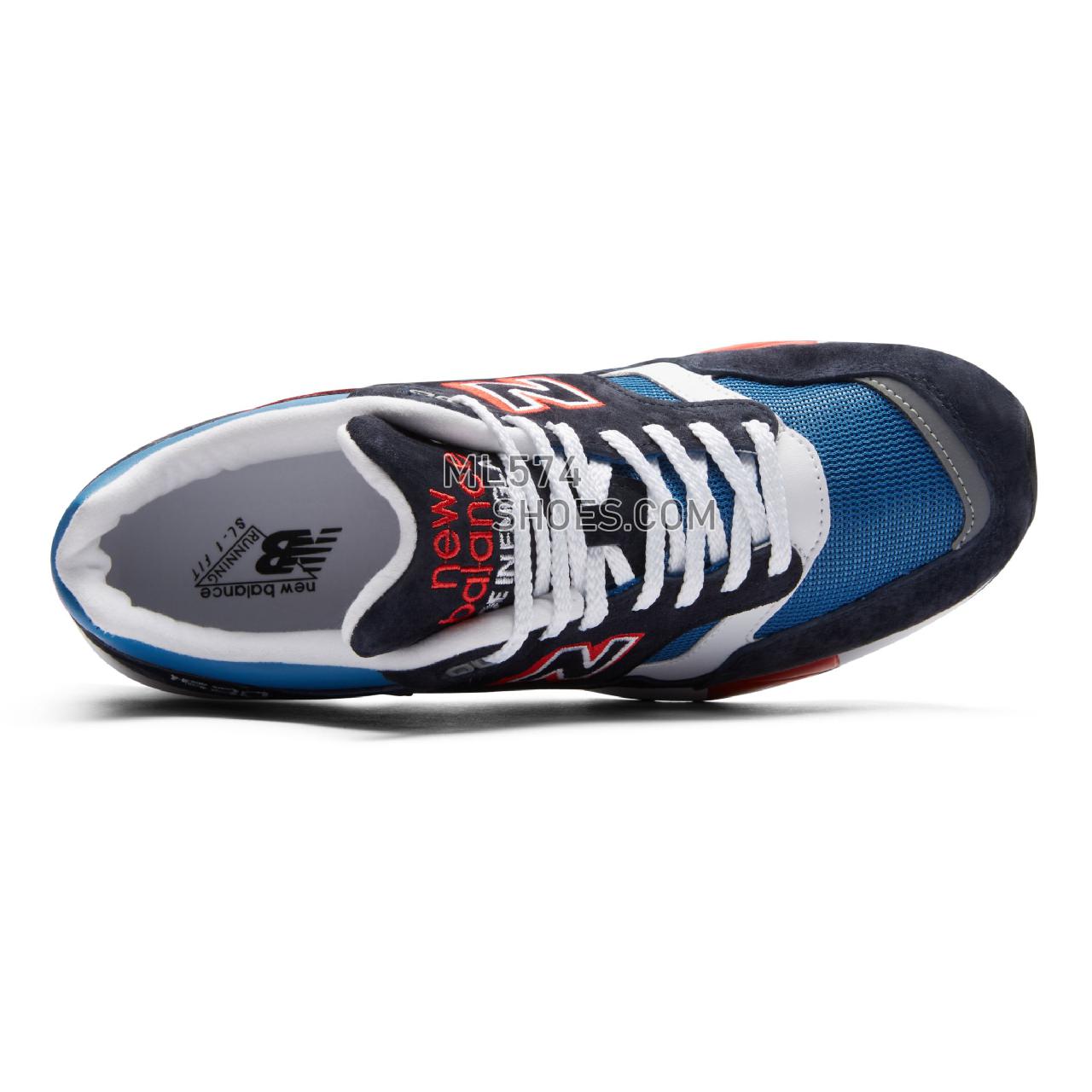 New Balance Made in UK 1530 - Men's Made in UK 1530 ML1530V1-23753-M - Navy with Blue and Red - M1530NBR