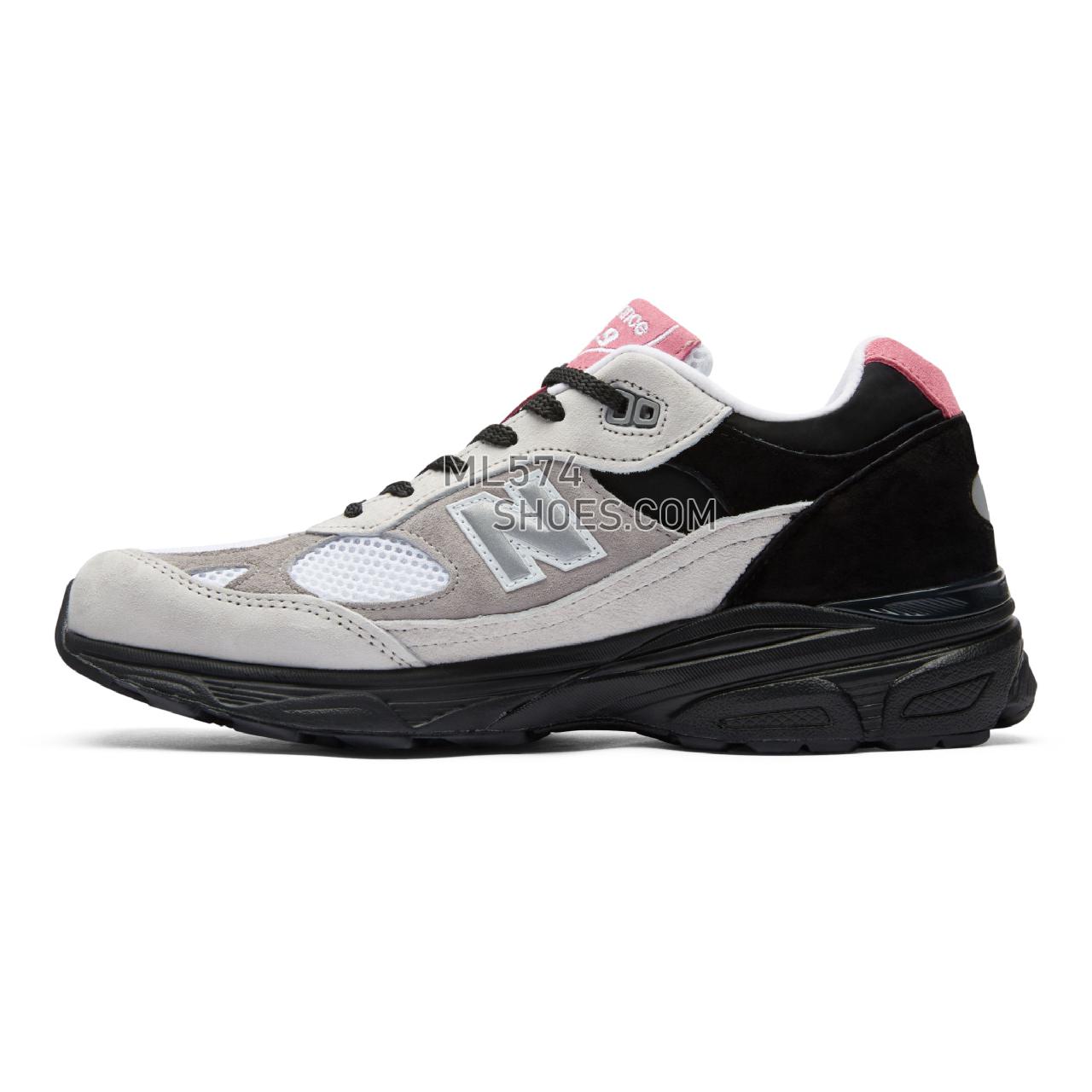 New Balance Made in UK 991.9 - Men's Made in UK 991.9 ML9919V1-27793-M - White with Black and Grey - M9919FR