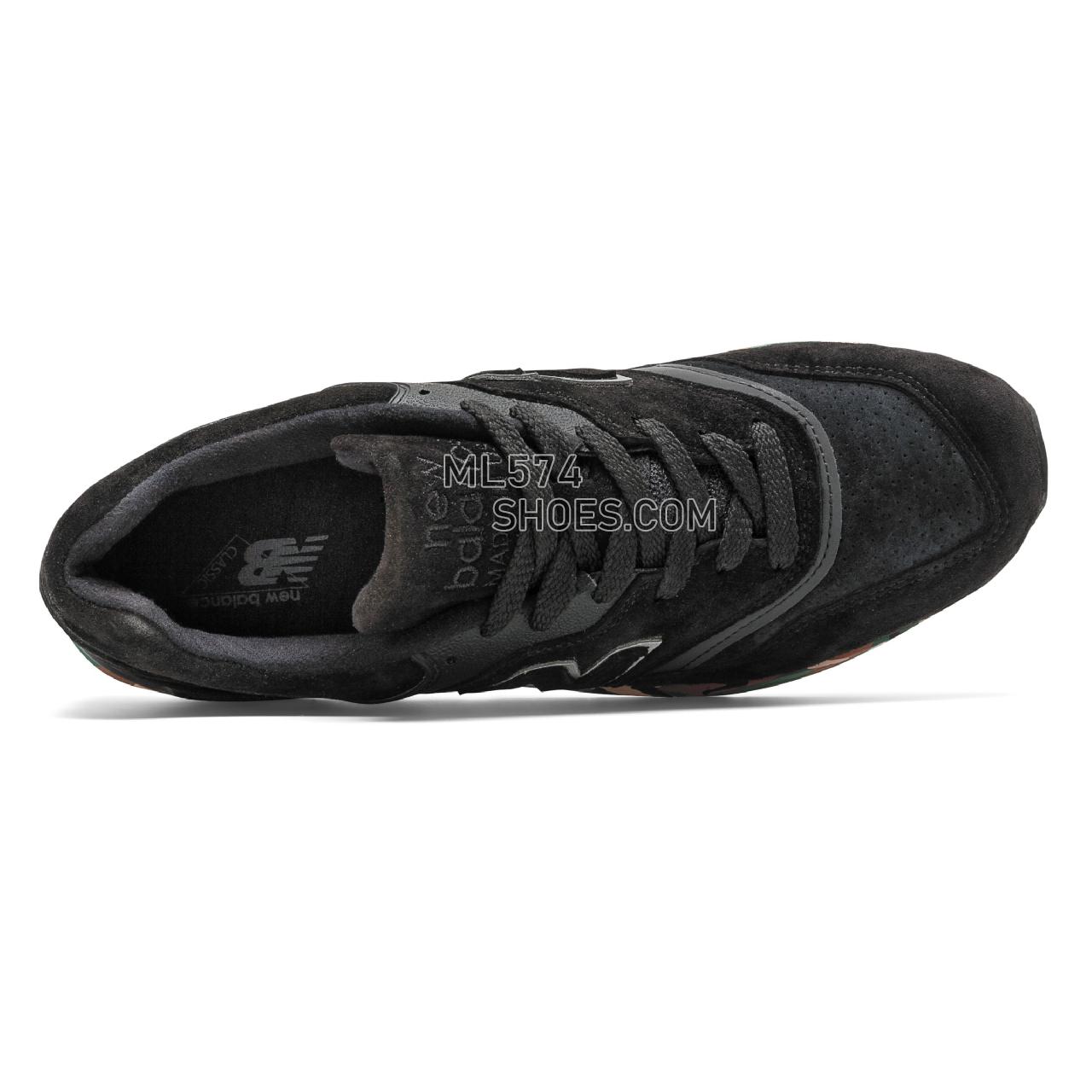 New Balance Made in US 997 - Men's Made in US 997 - Black with Silver - M997CMO