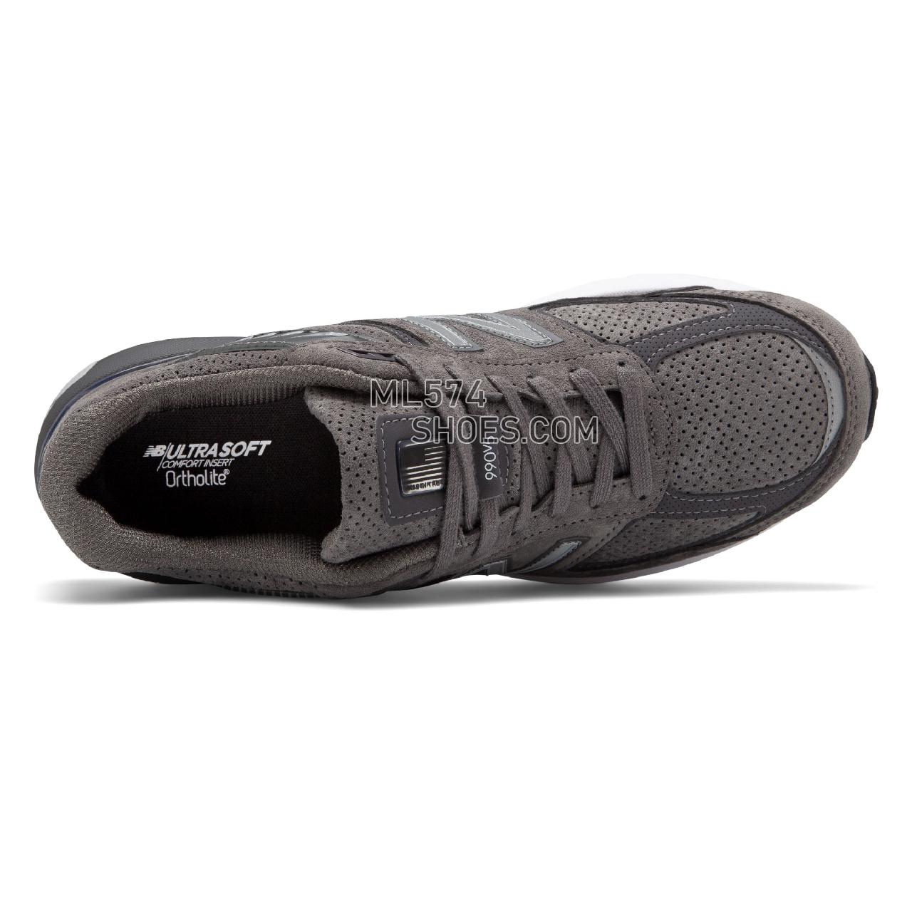 New Balance Made in US 990v5 - Men's Made in US 990v5 - Castlerock with Magnet and White - M990SG5