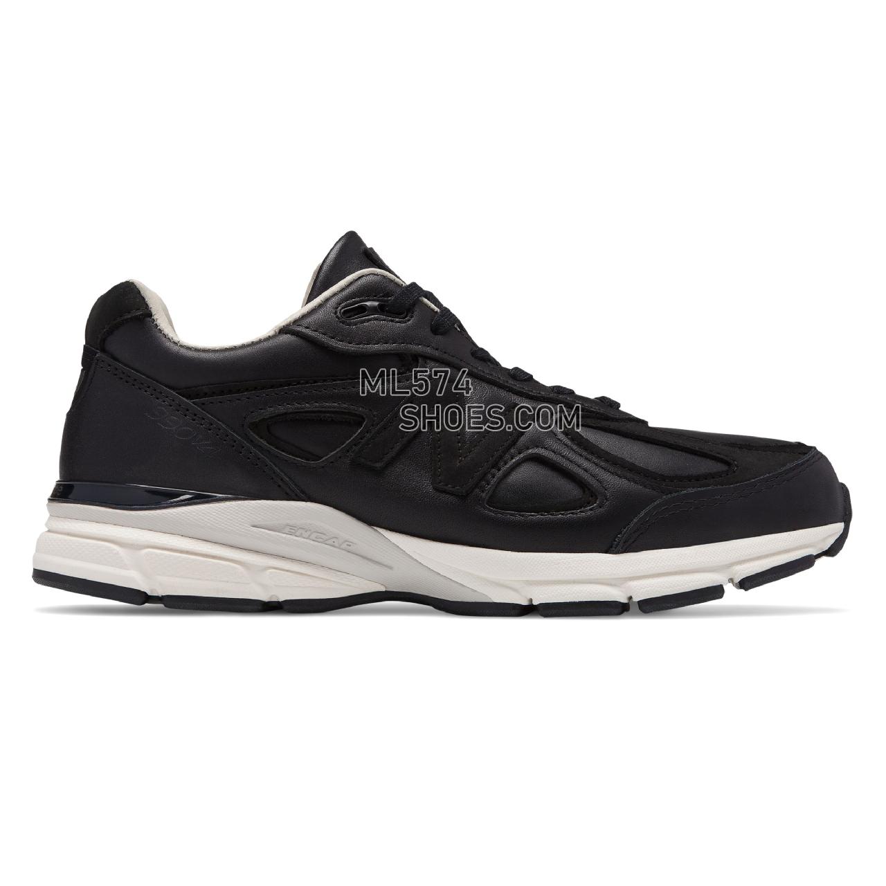 New Balance Made in US 990v4 - Men's 990v4 Made in US Running M990-V4L - Black - M990FEB4