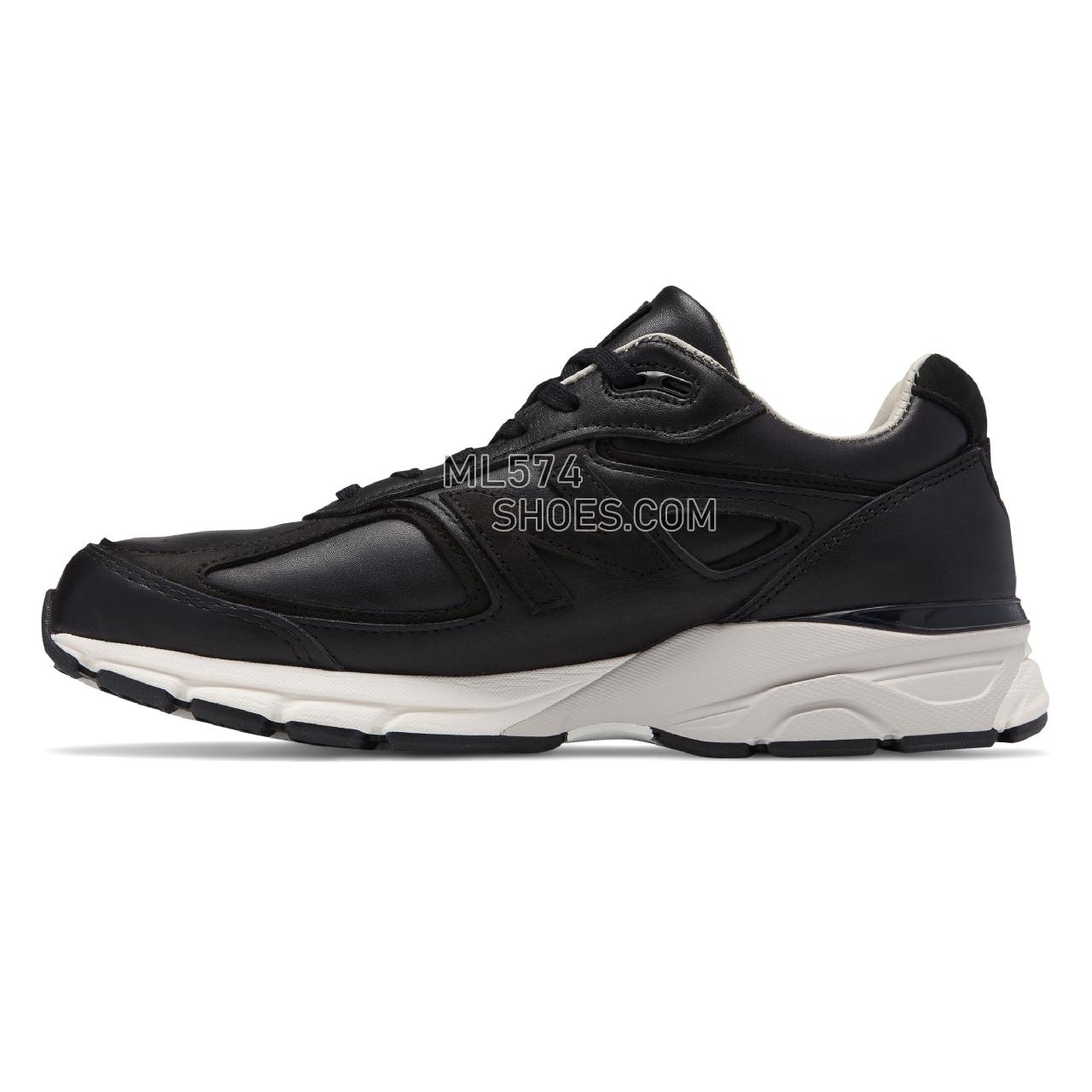 New Balance Made in US 990v4 - Men's 990v4 Made in US Running M990-V4L - Black - M990FEB4